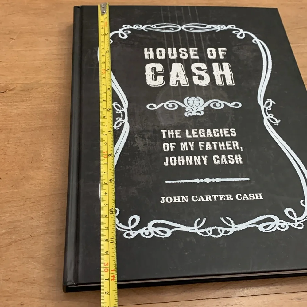 Book about Johnny Cash - House of Cash - hard cover